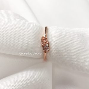 Anillo de plata rose- AN2107