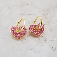 Aros de Plata dorada - AR2026