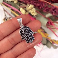 Dije de Acero Mano de fatima - COA1156