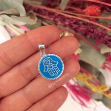 Dije de Acero Mano de fatima - COA1164