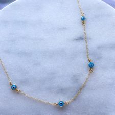 Gargantilla laminada en oro - GAR0713