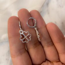 Aros laminados en plata - AR3007