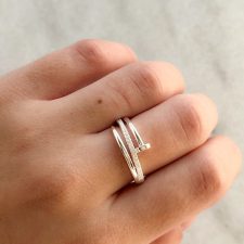 Anillo de plata - AN3010