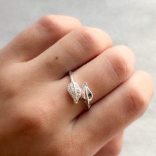 Anillo de plata con cubic - AN3055
