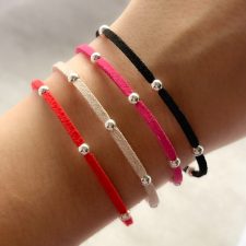 Pulseras de cordón