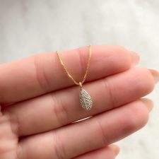 Gargantilla laminada en oro - GAR1063