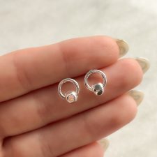 Aros de acero blanco - AR3218