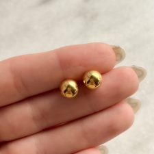 Aros de acero dorado - AR4482