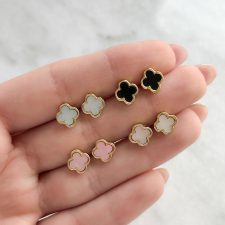 Aros de acero dorado