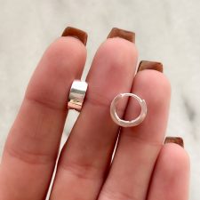 Argollas de plata - AR5136