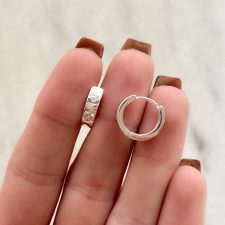 Argollas de plata - AR5149