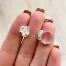 Argollas de plata - AR5164