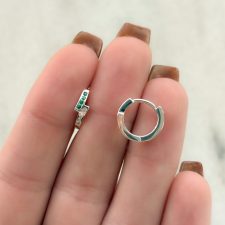 Argollas de plata - AR5280
