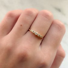 Anillo laminado en oro - AN3808