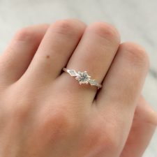 Anillo de plata - AN3844