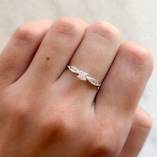 Anillo laminado en plata - AN3830