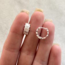 Argollas de plata - AR5550