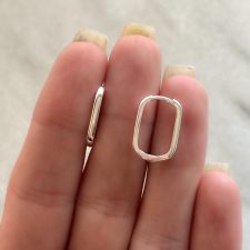 Argollas de plata - AR5555