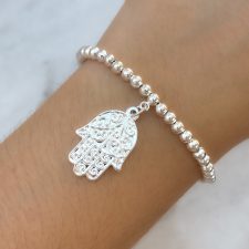Pulsera de Acero blanco - PUA0831
