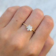 Anillo de oro - AN4001