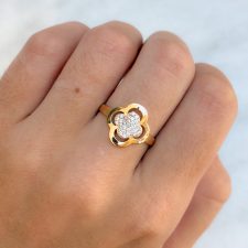 Anillo de oro - AN4003