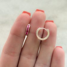 Argollas de plata - AR5501