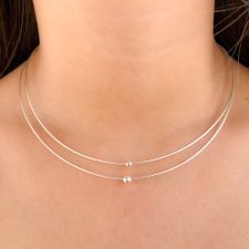 Gargantilla de plata - GAR1394