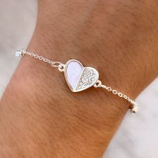 Pulsera de acero blanco - PUL2999