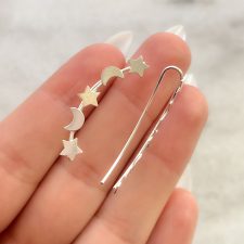 Aros trepadores de plata - AR0823