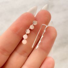Aros trepadores de plata - AR0839