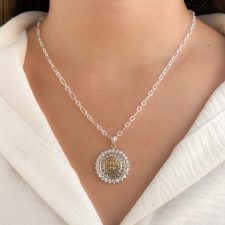 Dije de plata y oro - CLG2001