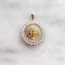 Dije de plata y oro - CLG2001