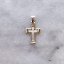 CRUZ DE PLATA Y ORO - CRU0108