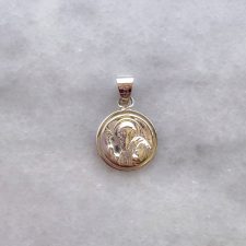 Dije de plata y oro - MED0190