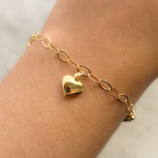 Pulsera laminada en oro - PUL3054