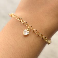 Pulsera laminada en oro - PUL3055