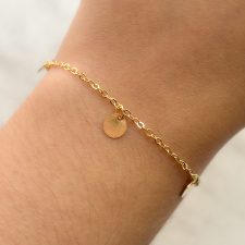 Pulsera laminada en oro - PUL3056