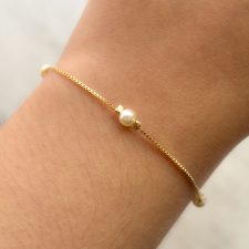 Pulsera laminada en oro - PUL3059