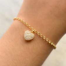 Pulsera laminada en oro - PUL3065