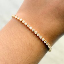 Pulsera laminada en oro - PUL3066