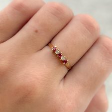 Anillo de oro - AN4040
