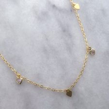 Gargantilla laminada en oro - GAR1435