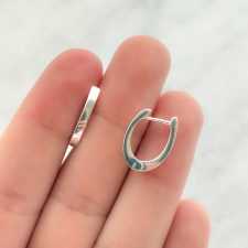 Argollas de plata - AR5860