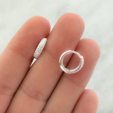 Argollas de plata - AR5863