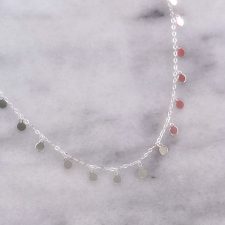 Gargantilla laminada en plata - GAR1472