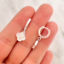 Argollas de plata - AR5345
