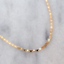 Cadena laminada en oro - CAD0693