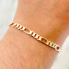 Pulsera laminada en oro - PUL3295